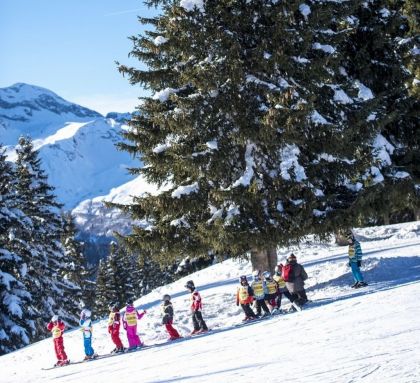 Le ski en famille dans la station des Portes du Soleil à Morzine Avoriaz