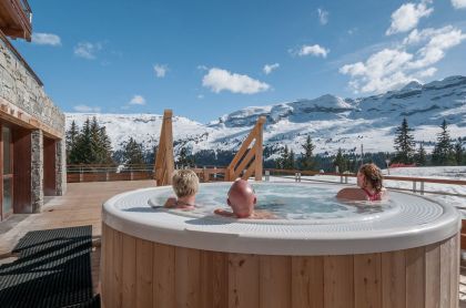 Le jaccuzzi extérieur