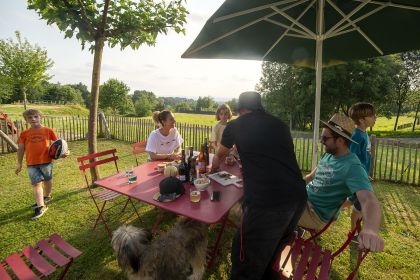 Collines de Sainte-Féréole en famille !